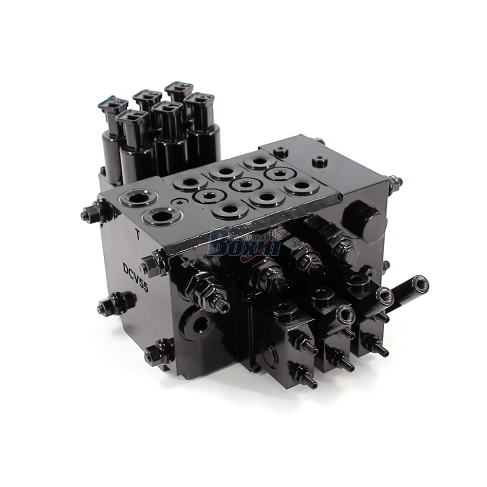 DCV55 Elektrohydraulinen 3 kelaa Suuntaventtiili image