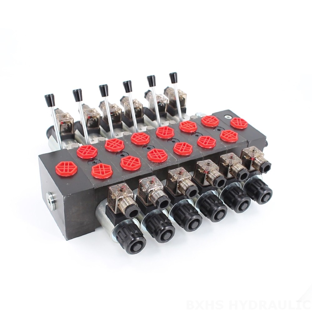DCV58 Solenoidi 6 jakajaa Suuntaventtiili image