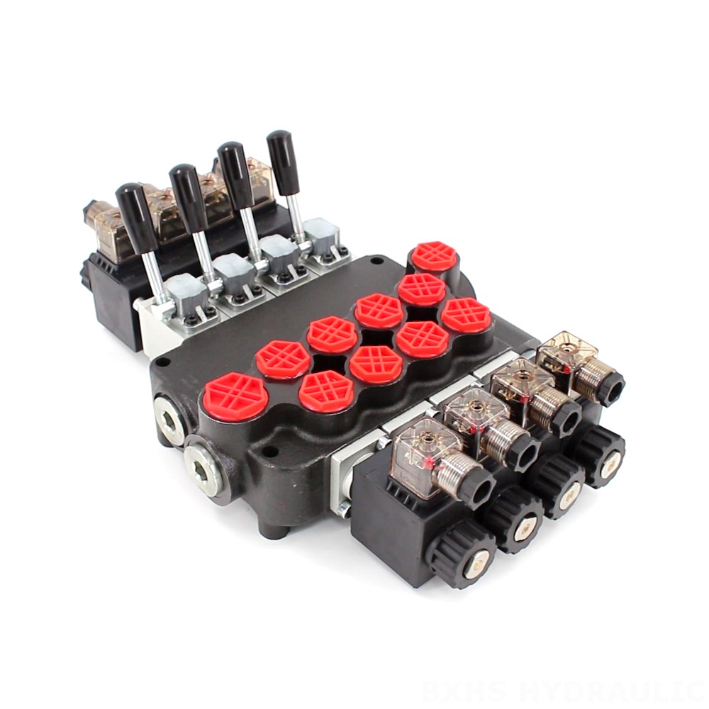 P40-S Solenoidi 4 jakajaa Monolohkoinen suuntaventtiili image