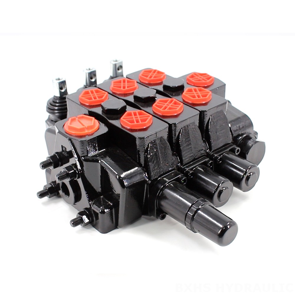 SDS180 Hydraulinen ja manuaalinen 3 jakajaa Suuntaventtiili image