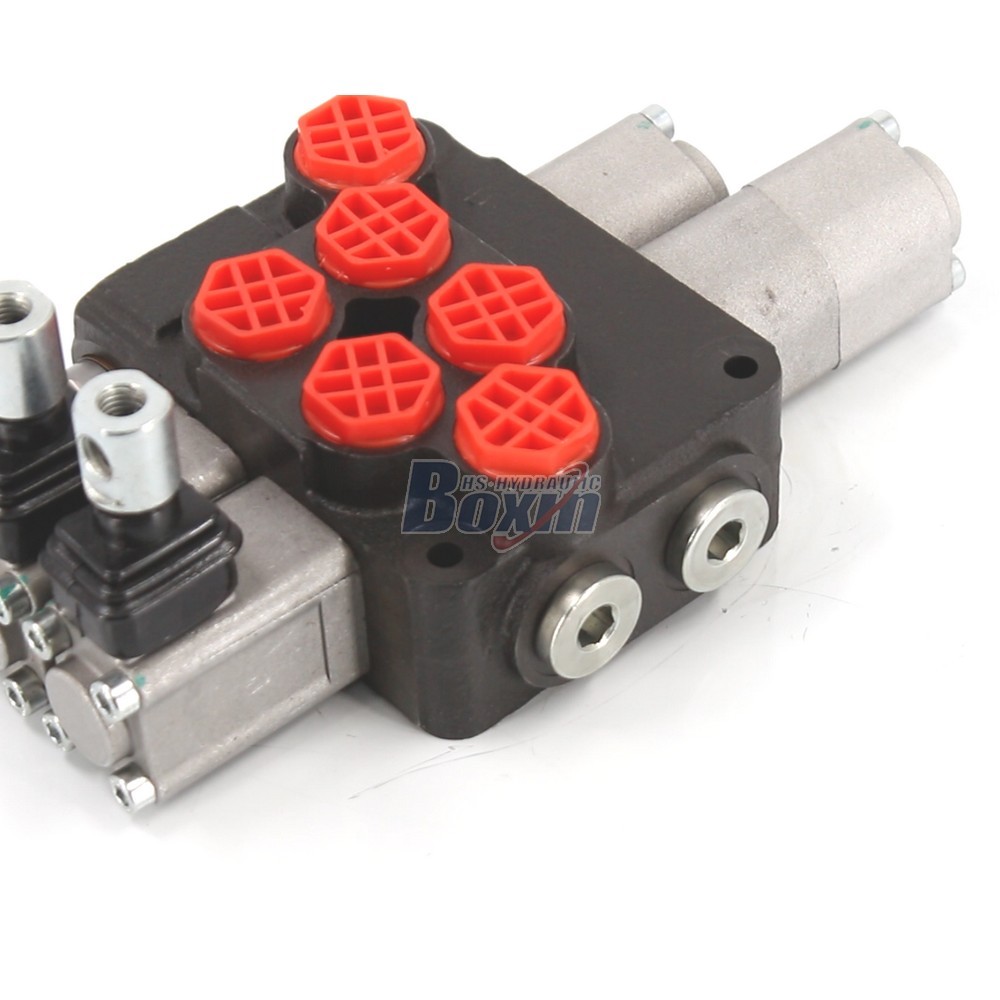 DCV20 Manual 2 Spool Monoblock Valve Direct from Hydraulic Factory detail image