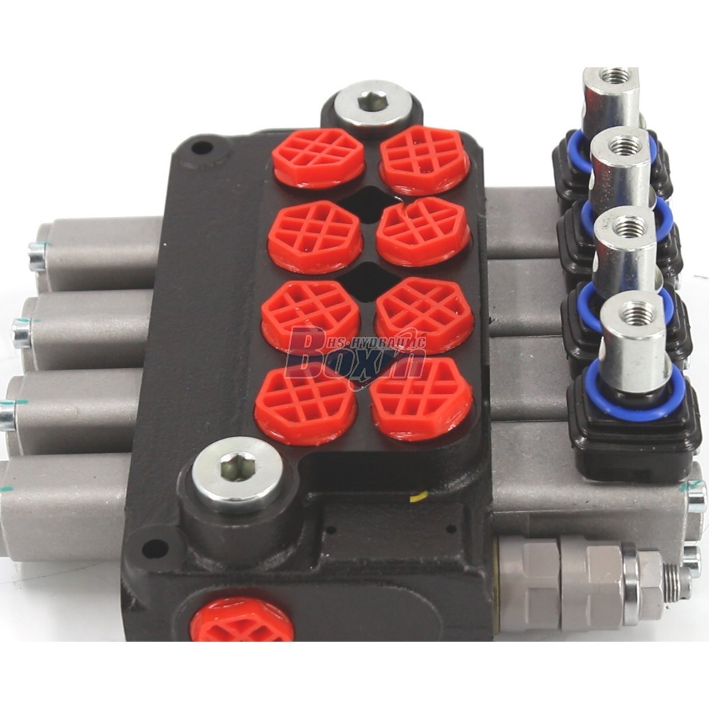 High Pressure DCV20 Series 4 Spool Hydraulic Control Valve detail image