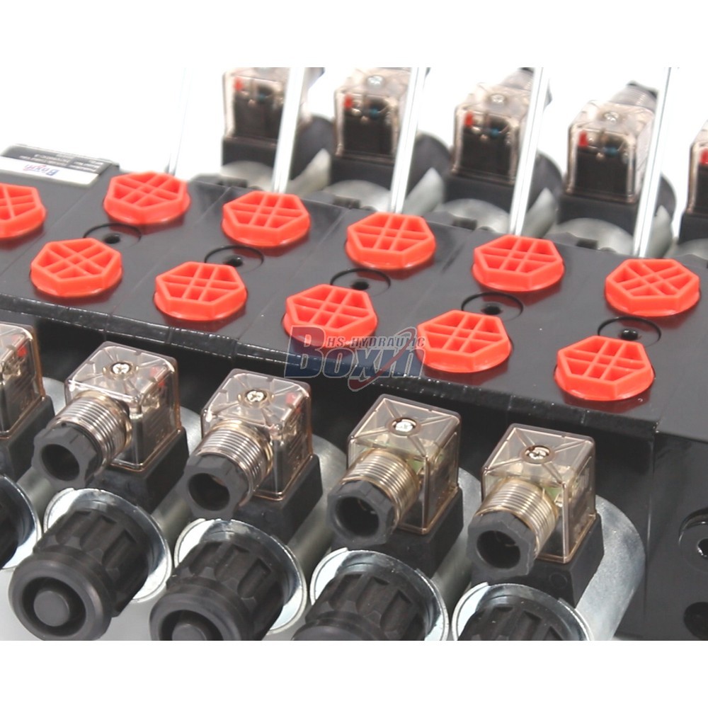 DCV58 Manual and Solenoid Hydraulic Directional Valve detail image