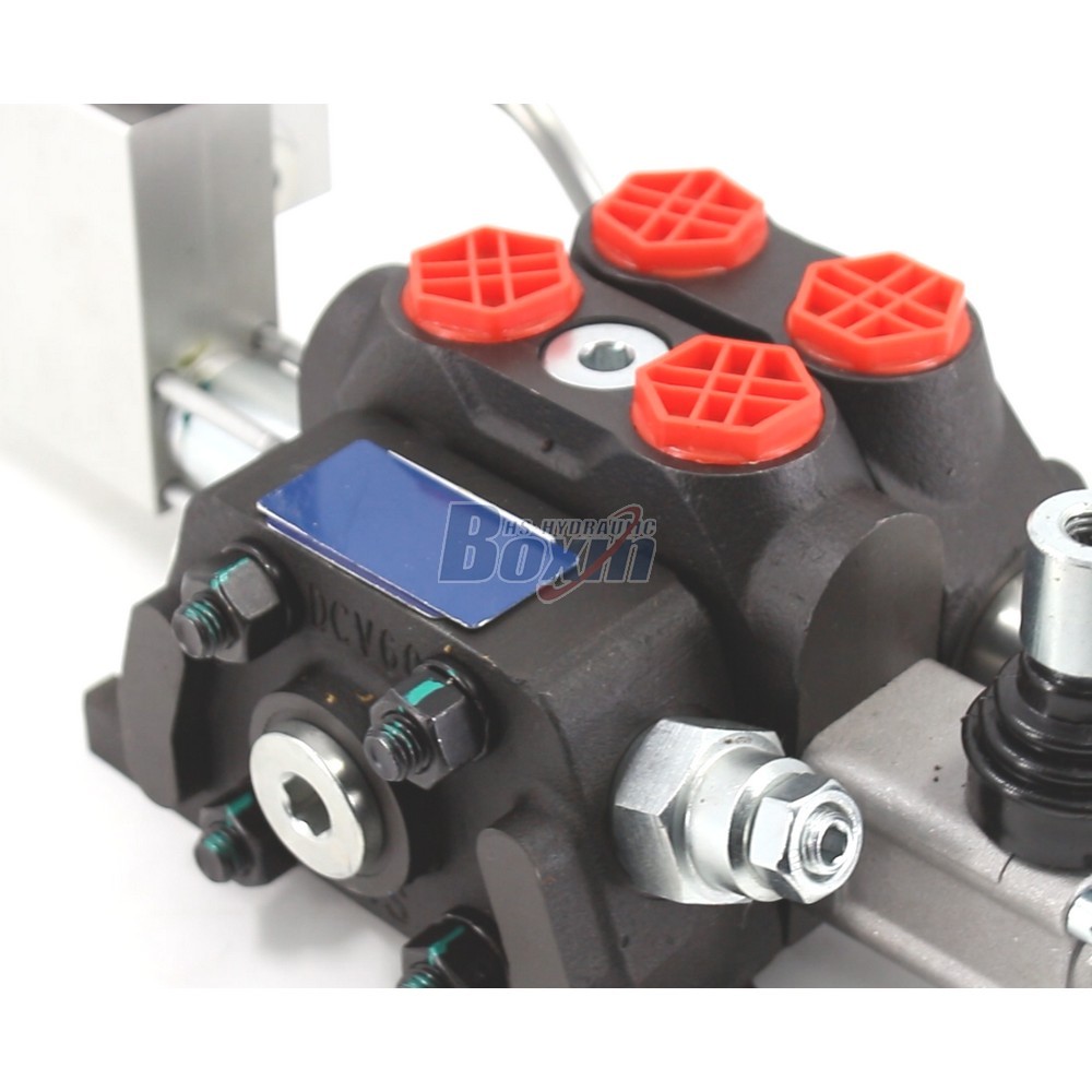 1 Spool DCV60 Electro-hydraulic Sectional Valve for Mobile Hydraulics detail image