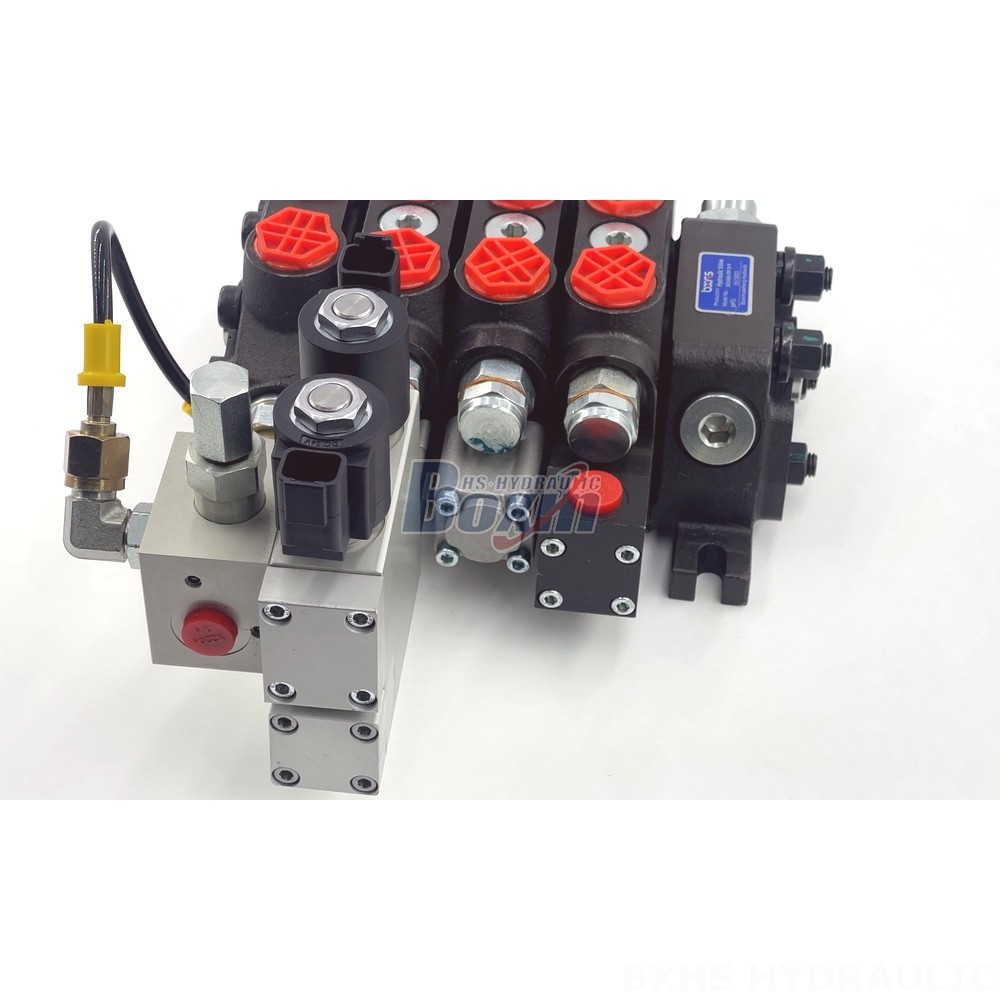 Electro-hydraulic 2 Spool Directional Valve | DCV60 Series | High Quality & Reliable detail image