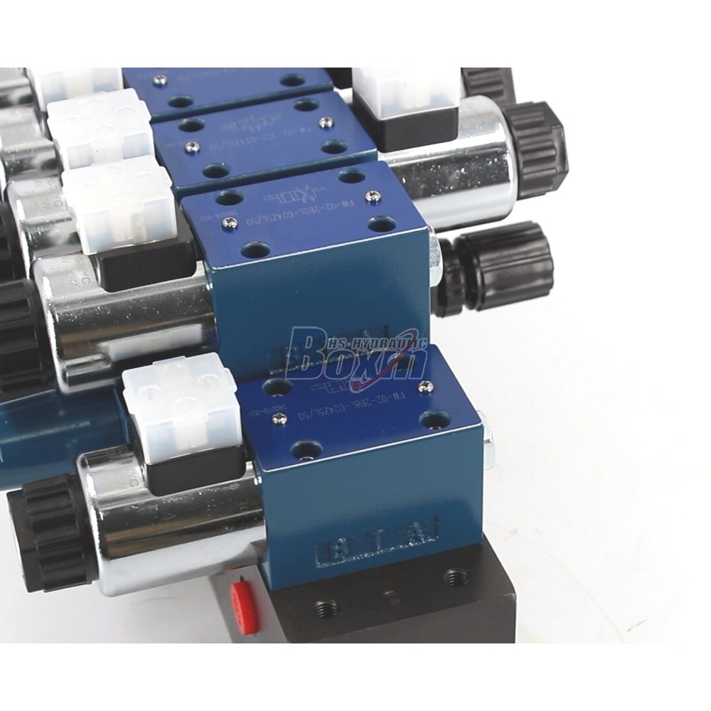OEM/ODM Customization for HSBS06 Solenoid 6 Spool Control Valve detail image