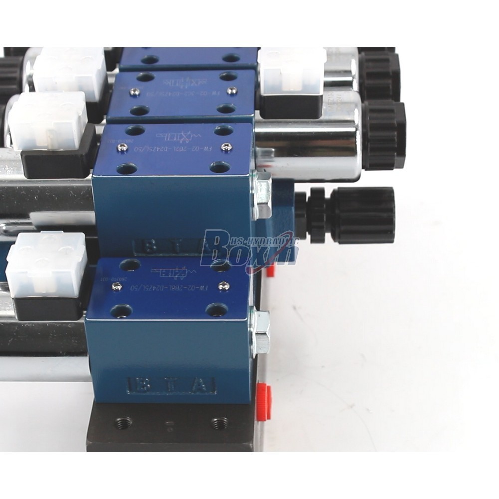 Professional Manufacturing of HSBS06 6 Spool Solenoid Valves detail image