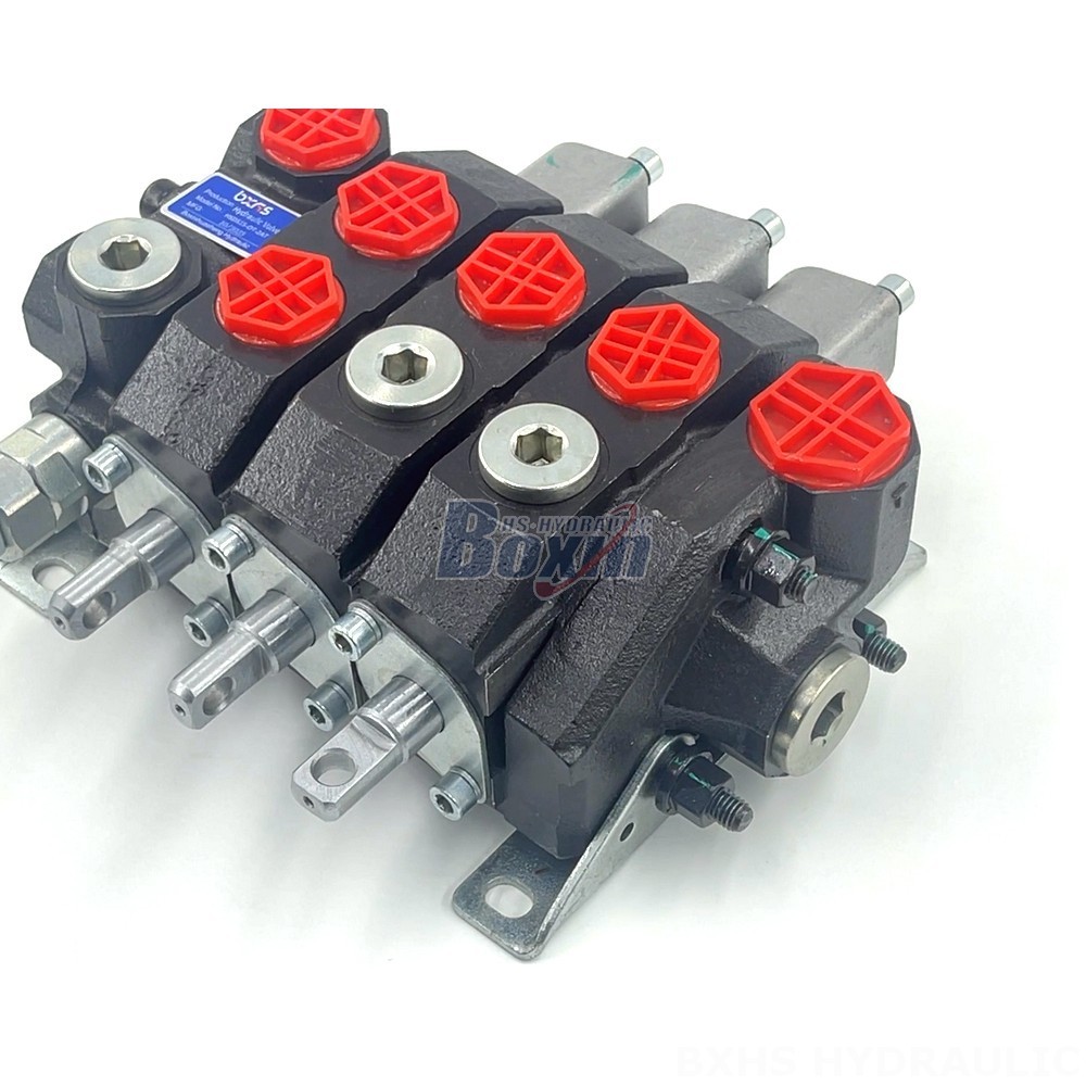 High Quality Manual 3 Spool Monoblock Directional Valve | Factory Direct & OEM detail image