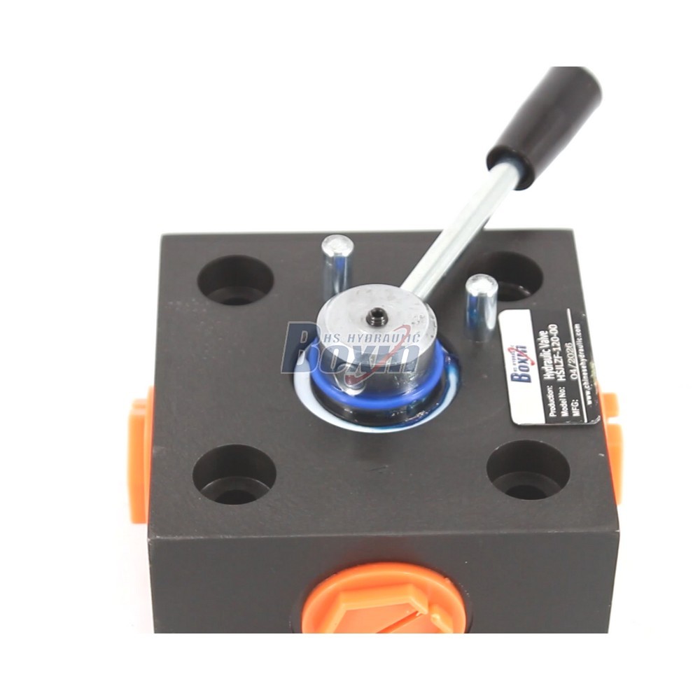 HSJLZF-120 Manual 1 Spool Monoblock Directional Valve for Hydraulic Systems detail image