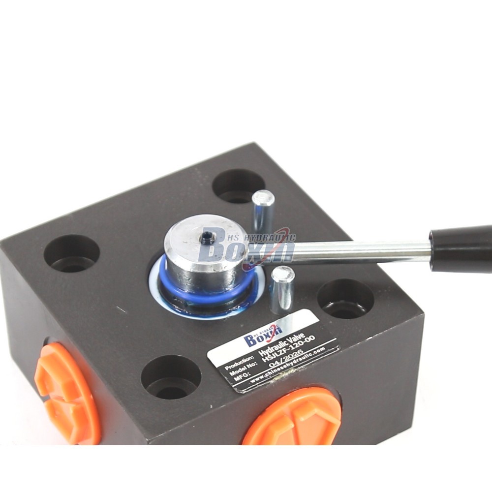 Hydraulic HSJLZF-120 Manual Control Valve 1 Spool for Mobile Equipment detail image