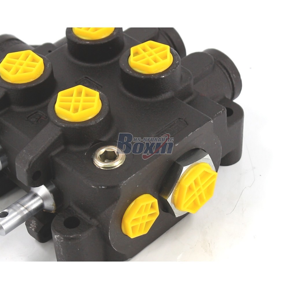 HSSP-2OT-J Manual 2 Spool Monoblock Directional Valve for Hydraulic Systems detail image