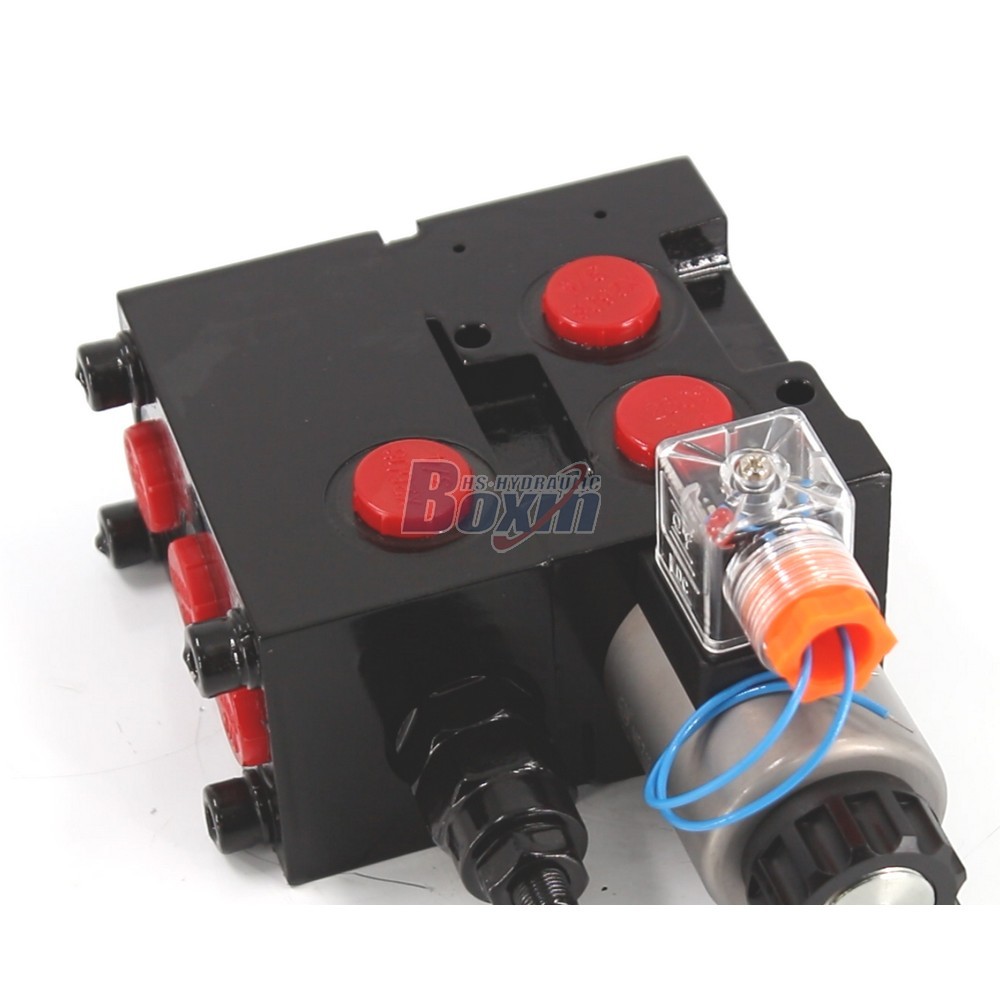Custom HSV06-AQF Solenoid 2 Spool Valve with OEM and Private Label Services detail image