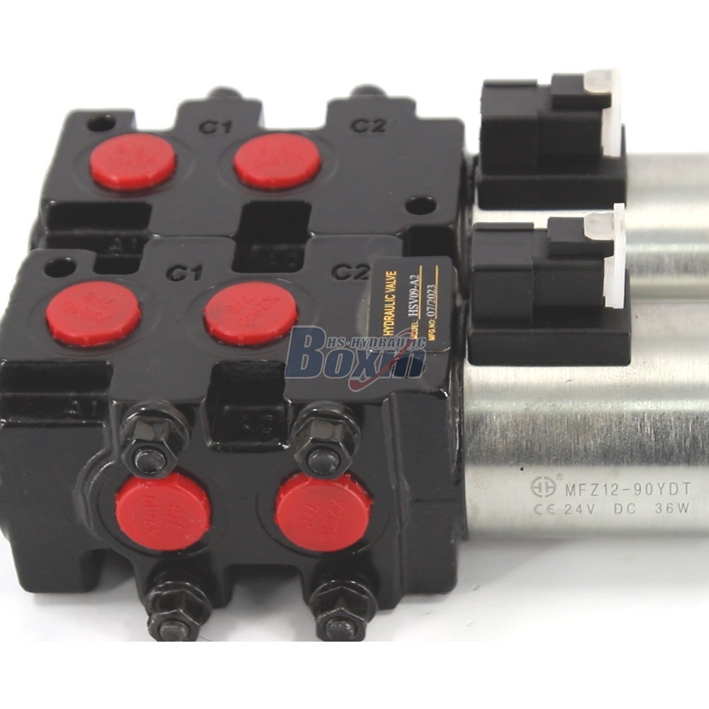Seeking Global Distributors for HSV09 Solenoid 2 Spool Flow Diverter Valve detail image