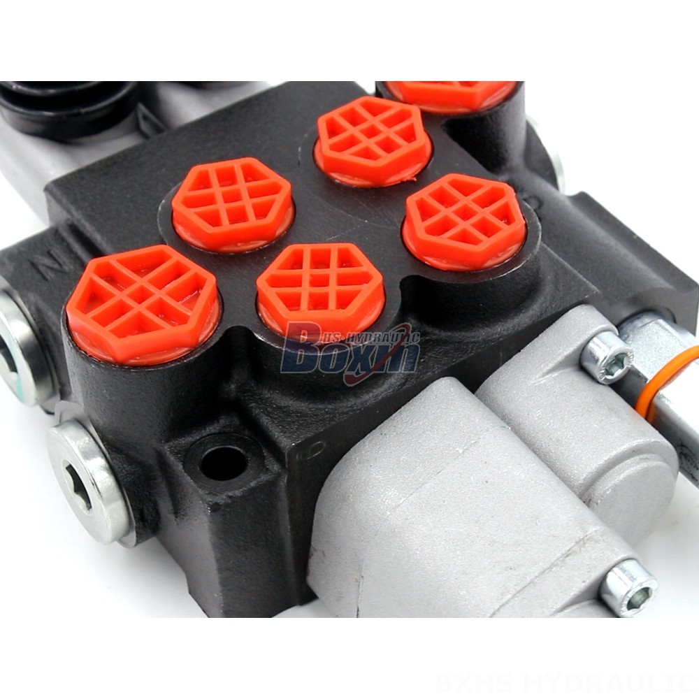 High-Performance Hydraulic Valve: P40-AQF-G38-G12 Manual 2 Spool detail image
