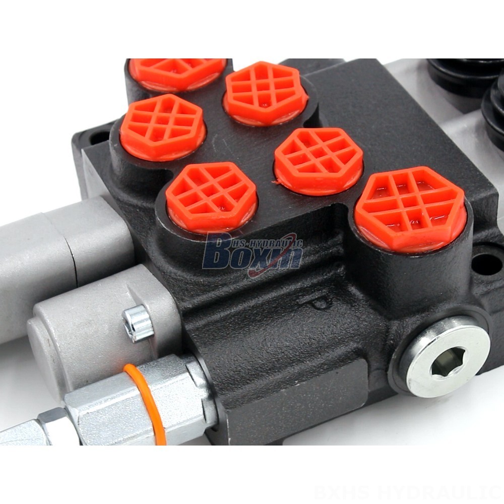 High-Performance Hydraulic Valve: P40-AQF-G38-G12 Manual 2 Spool detail image