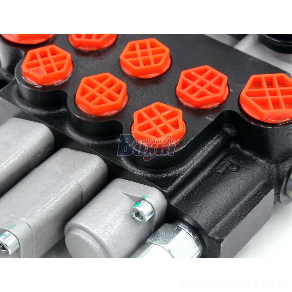 P40-G12-G38-OT-2QTW 3-Spool Hydraulic Directional Valve | Factory Direct & Customizable detail image