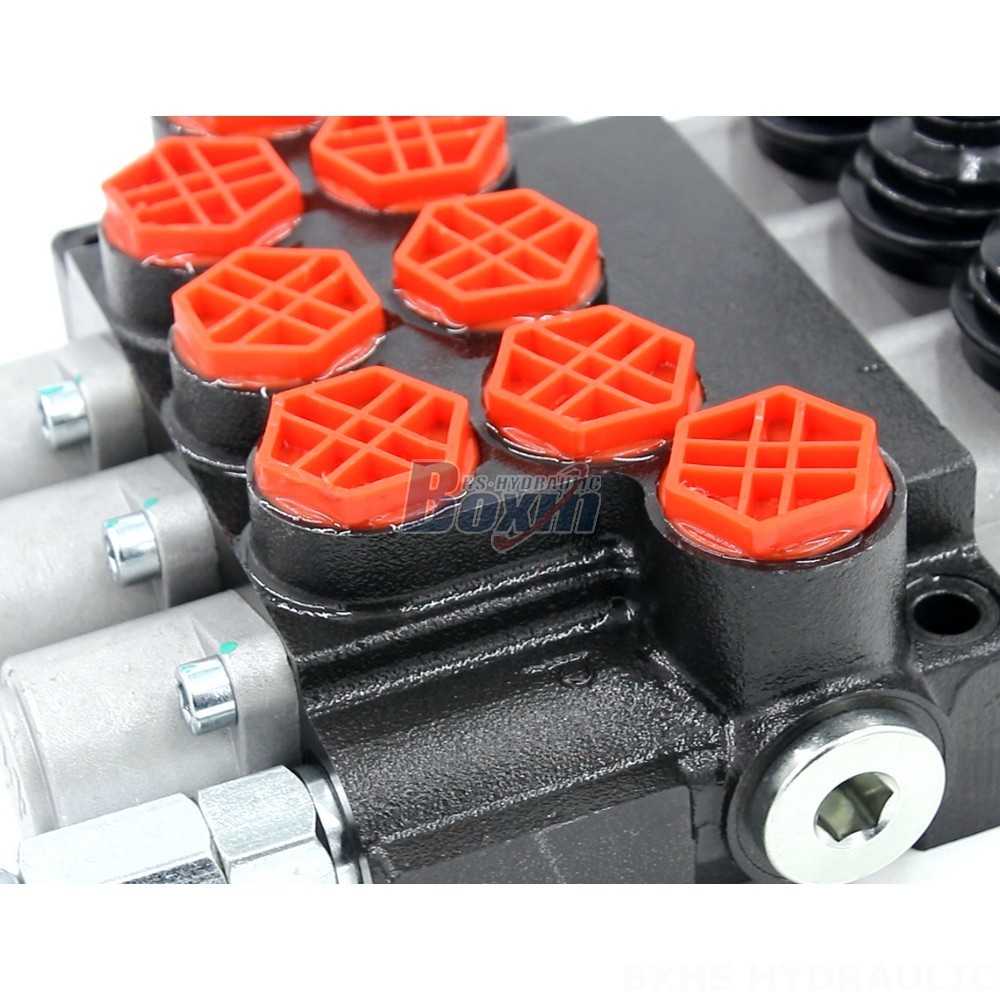 P40-G12-OT 3-Spool Hydraulic Directional Valve | Factory Direct & Customizable detail image