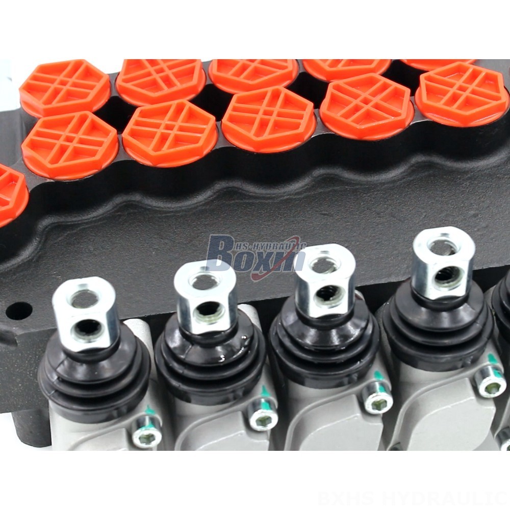 P80-G34-5OT Manual 5 Spool Monoblock Directional Valve Supplier China detail image