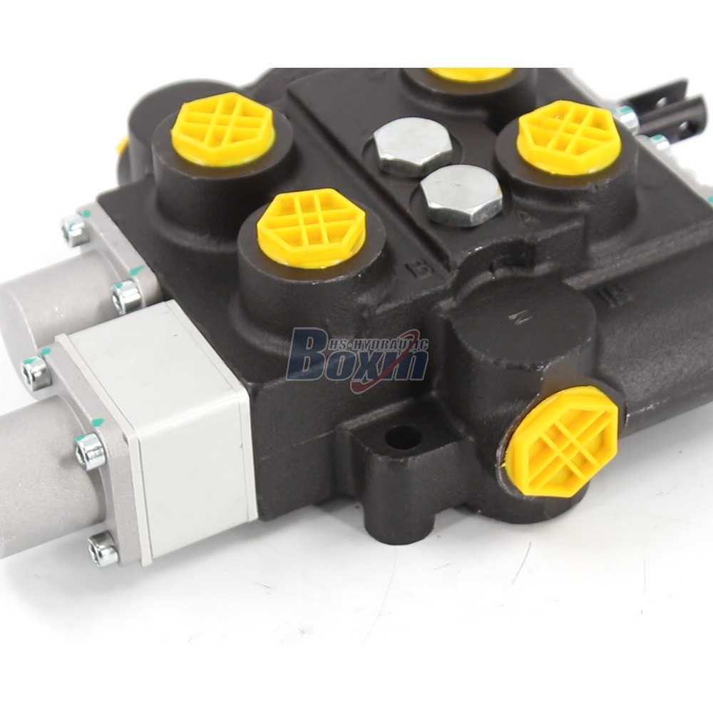 Custom OEM/ODM Service for RD5200NPT-QTW-OT Manual 2 Spool Hydraulic Control Valve detail image