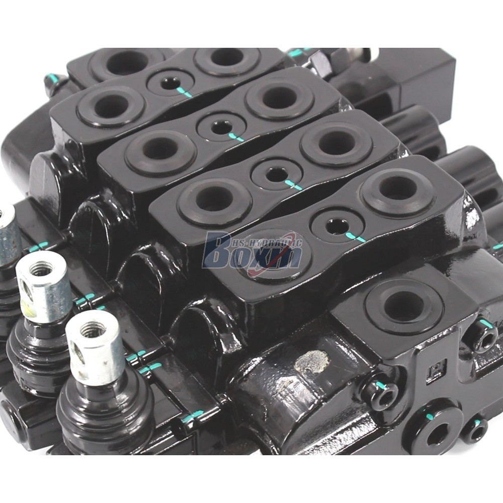 High Performance SD8-OTAMW Manual 4 Spool Sectional Valve detail image