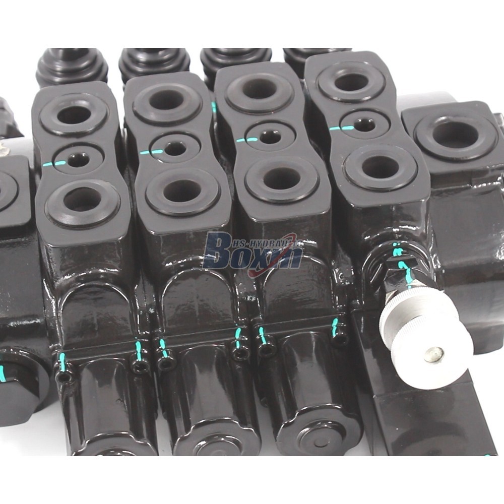 China Factory Supply SD8-OTAMW 4 Spool Hydraulic Control Valve detail image