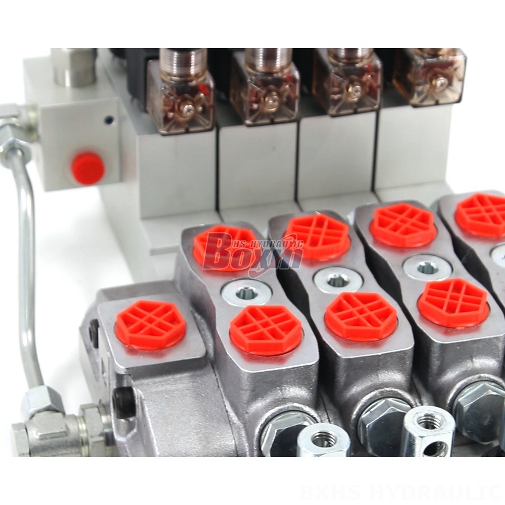 SD8-PG2: High-Quality Electro-Hydraulic 4-Spool Valve - Factory Supply detail image