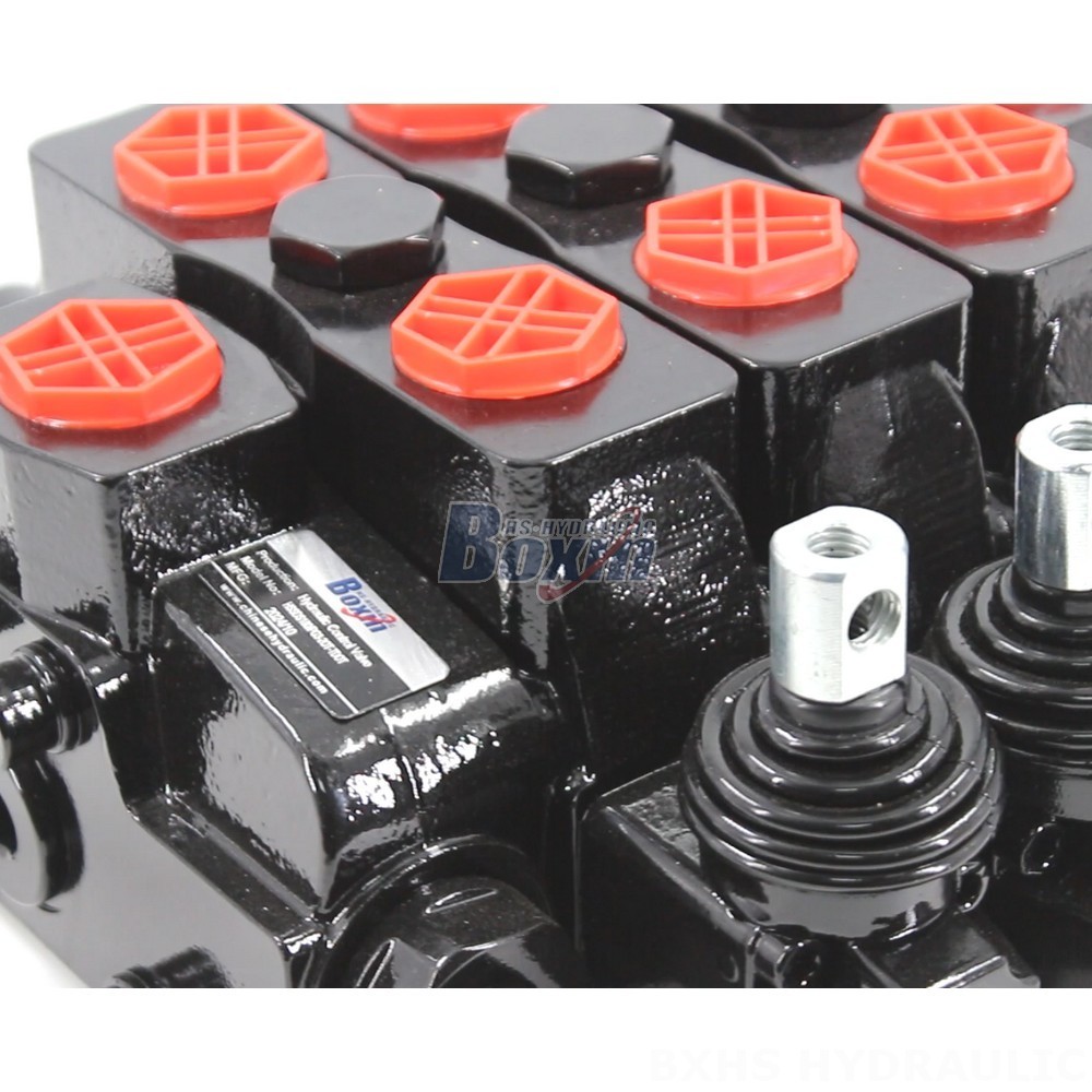 SDS180 Hydraulic & Manual 3-Spool Directional Valve - Factory Direct detail image