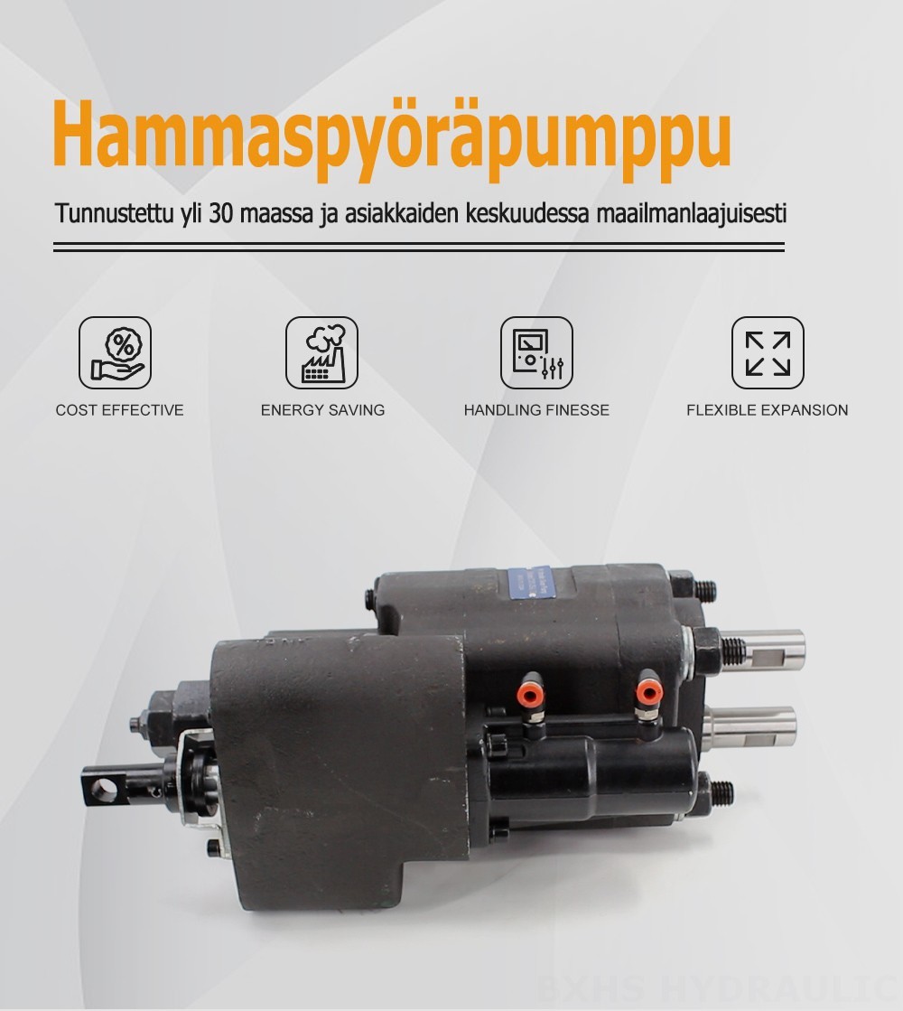 C101-25-LAS 112 cm³/kierros Hydraulinen hammaspyöräpumppu