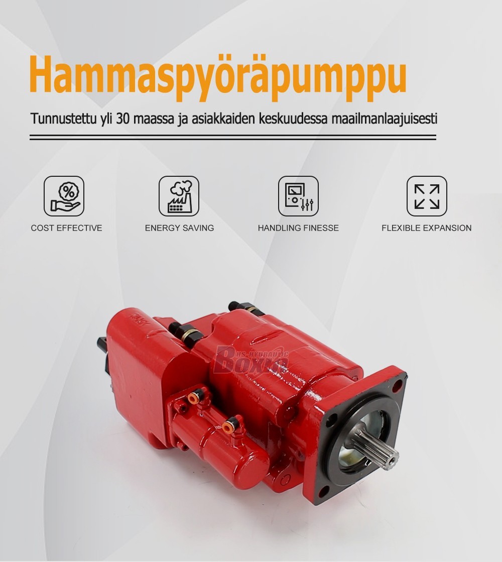 Industrial Grade C102-AS-25-H 100 cc/rev Hydraulic Gear Pump Factory Sales