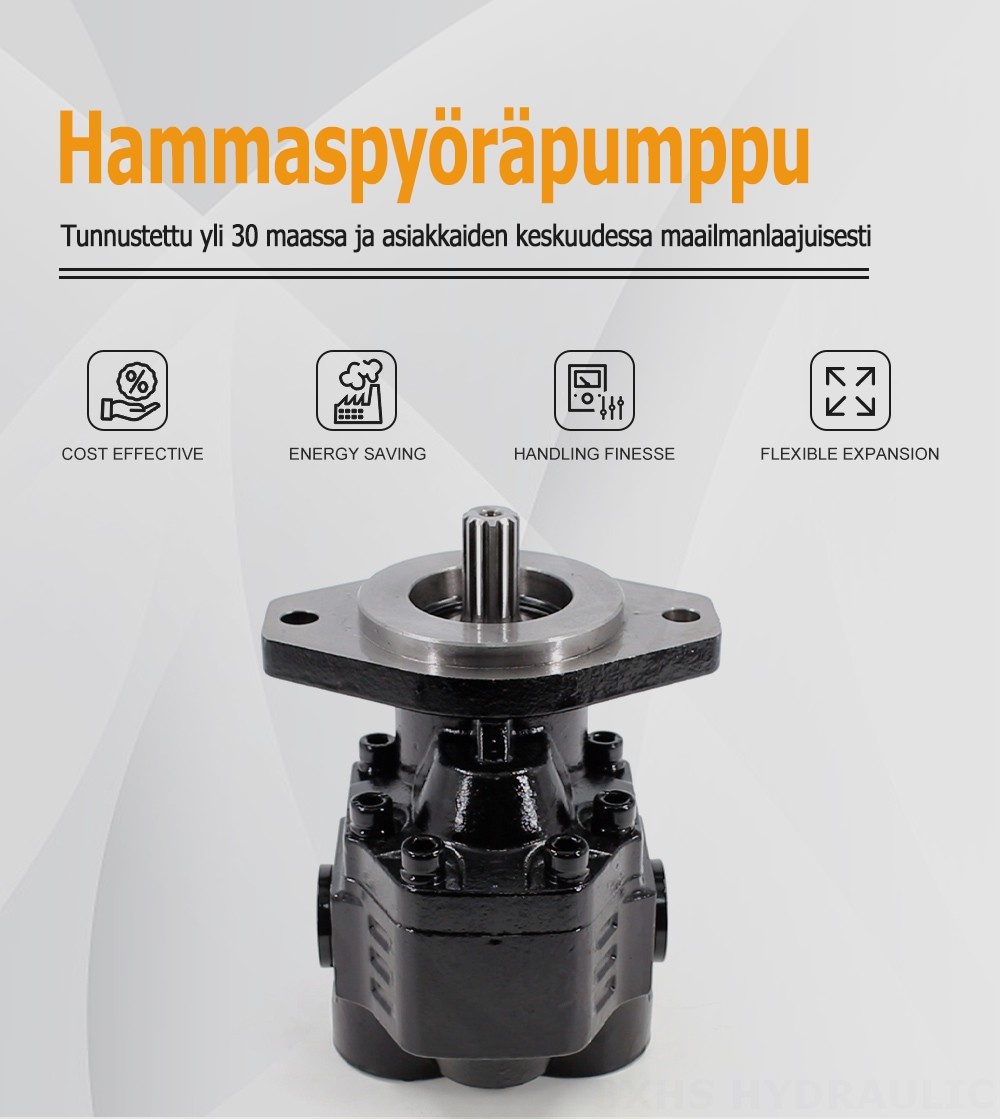CBHL-2000 50 cm³/kierros Hydraulinen hammaspyöräpumppu