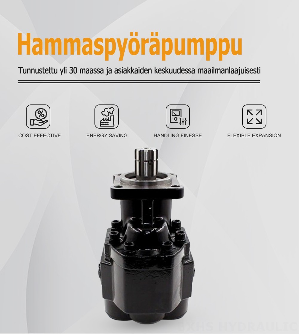 CBHST1-ISO-110 110 cm³/kierros Hydraulinen hammaspyöräpumppu