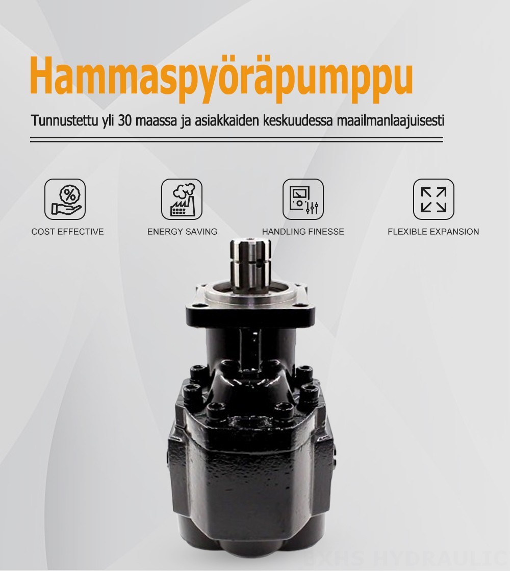 CBHST1-ISO-120 120 cm³/kierros Hydraulinen hammaspyöräpumppu