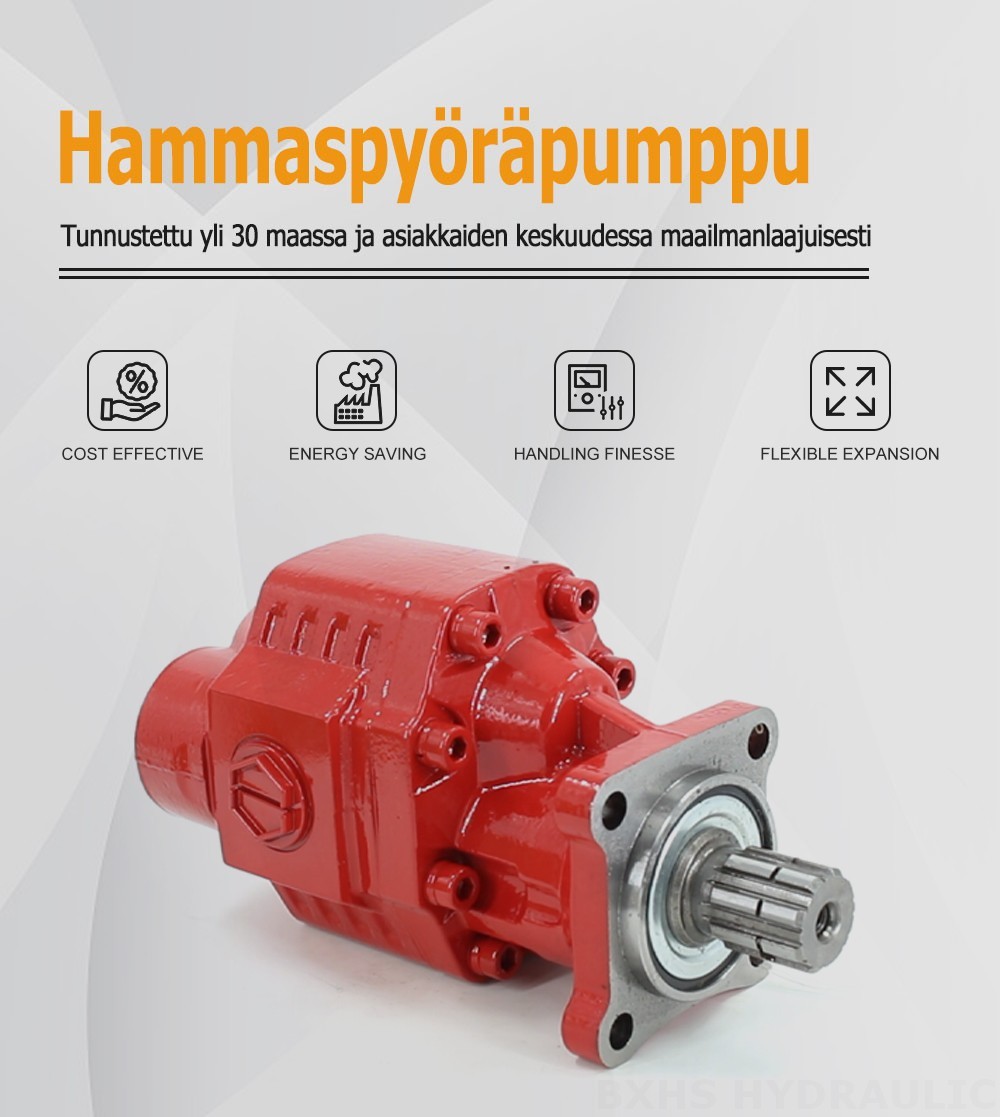 CBHST1-ISO-63-X 63 cm³/kierros Hydraulinen hammaspyöräpumppu