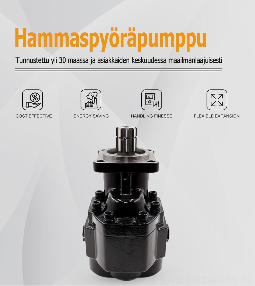 CBHST1-ISO-80 80 cm³/kierros Hydraulinen hammaspyöräpumppu