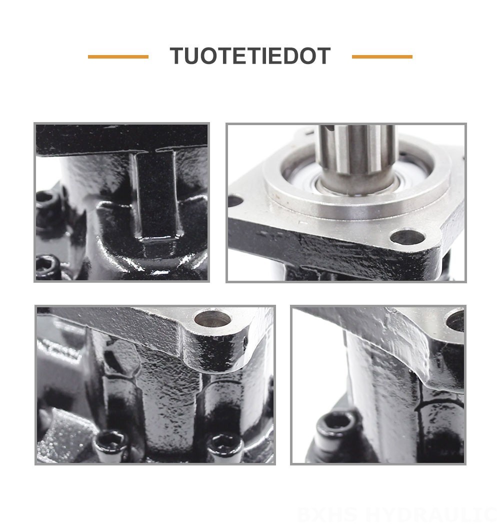 CBHST1-ISO-80 80 cm³/kierros Hydraulinen hammaspyöräpumppu