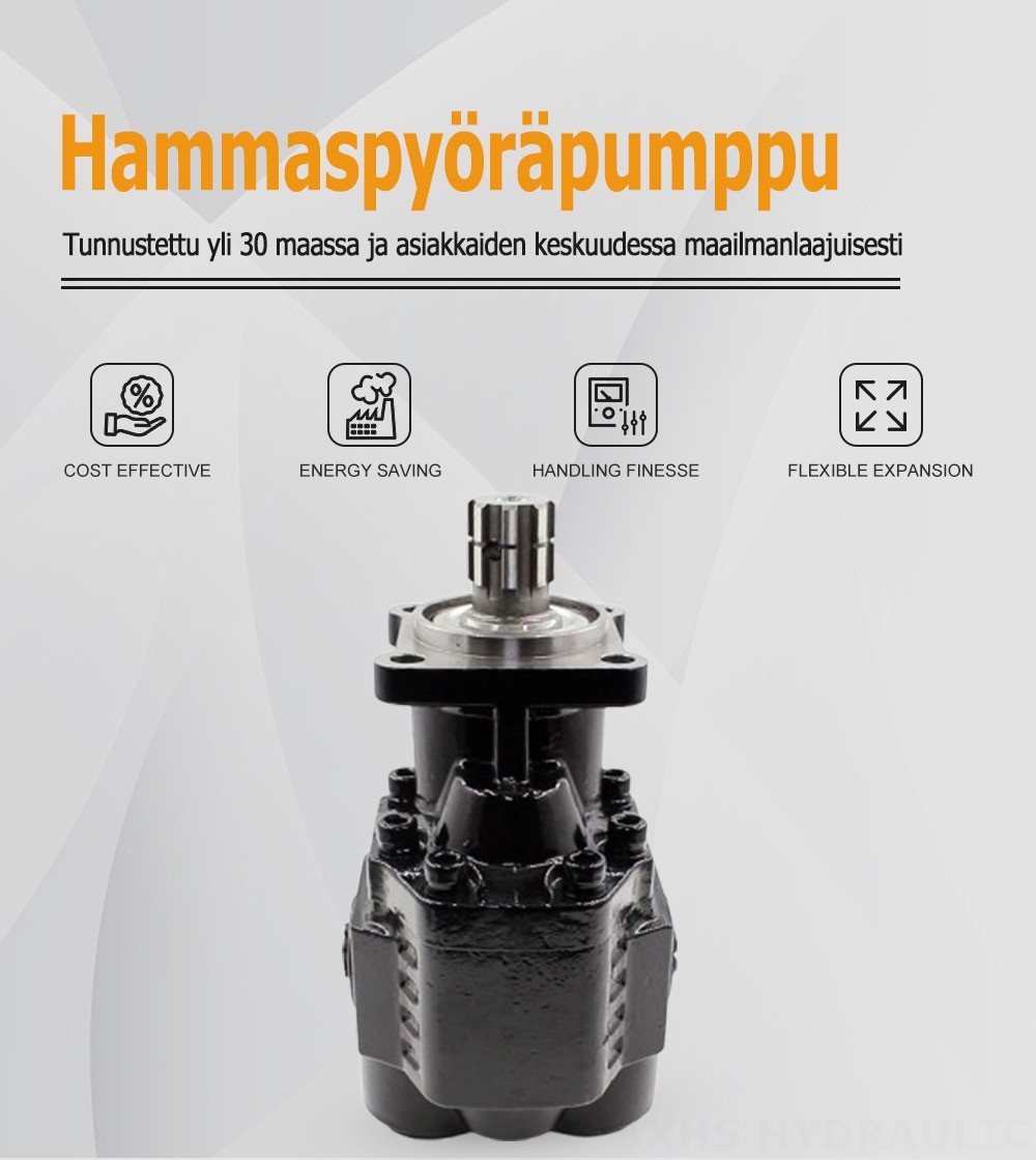 CBHST1-ISO-90 90 cm³/kierros Hydraulinen hammaspyöräpumppu