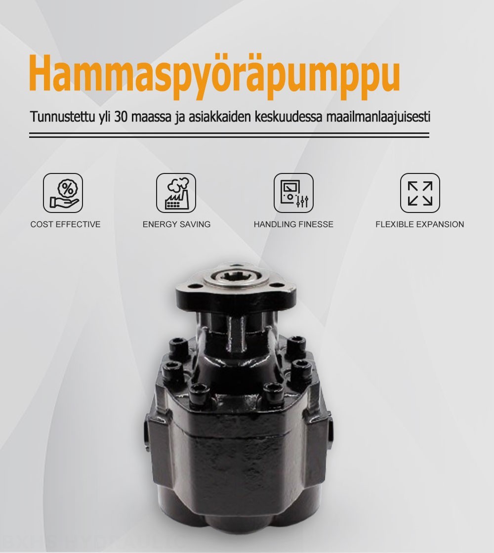 CBHST1-UNI-63 63 cm³/kierros Hydraulinen hammaspyöräpumppu