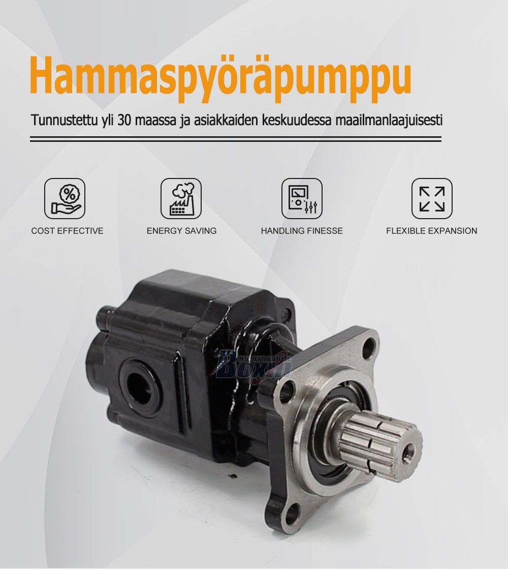 Durable CBHX1032-ISO 32 cc/rev Gear Pump for Hydraulic Systems