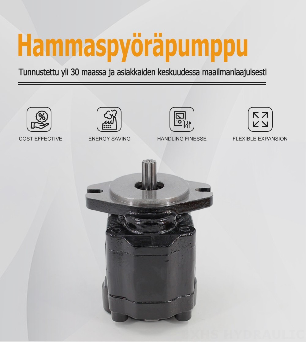 CBHZ-F20R 19,7 cm³/kierros Hydraulinen hammaspyöräpumppu