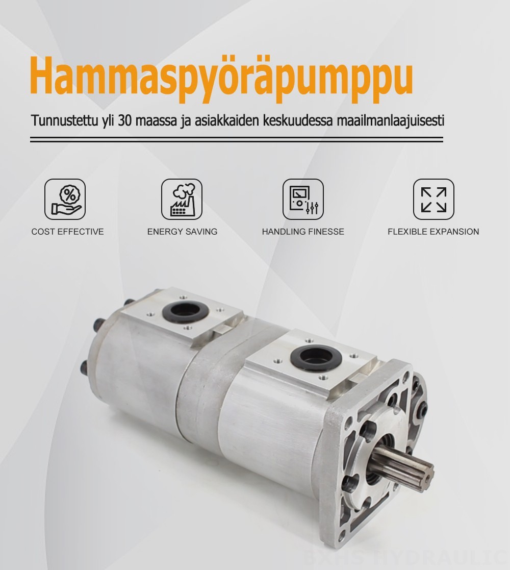 CBN-F540 40 cm³/kierros Hydraulinen hammaspyöräpumppu