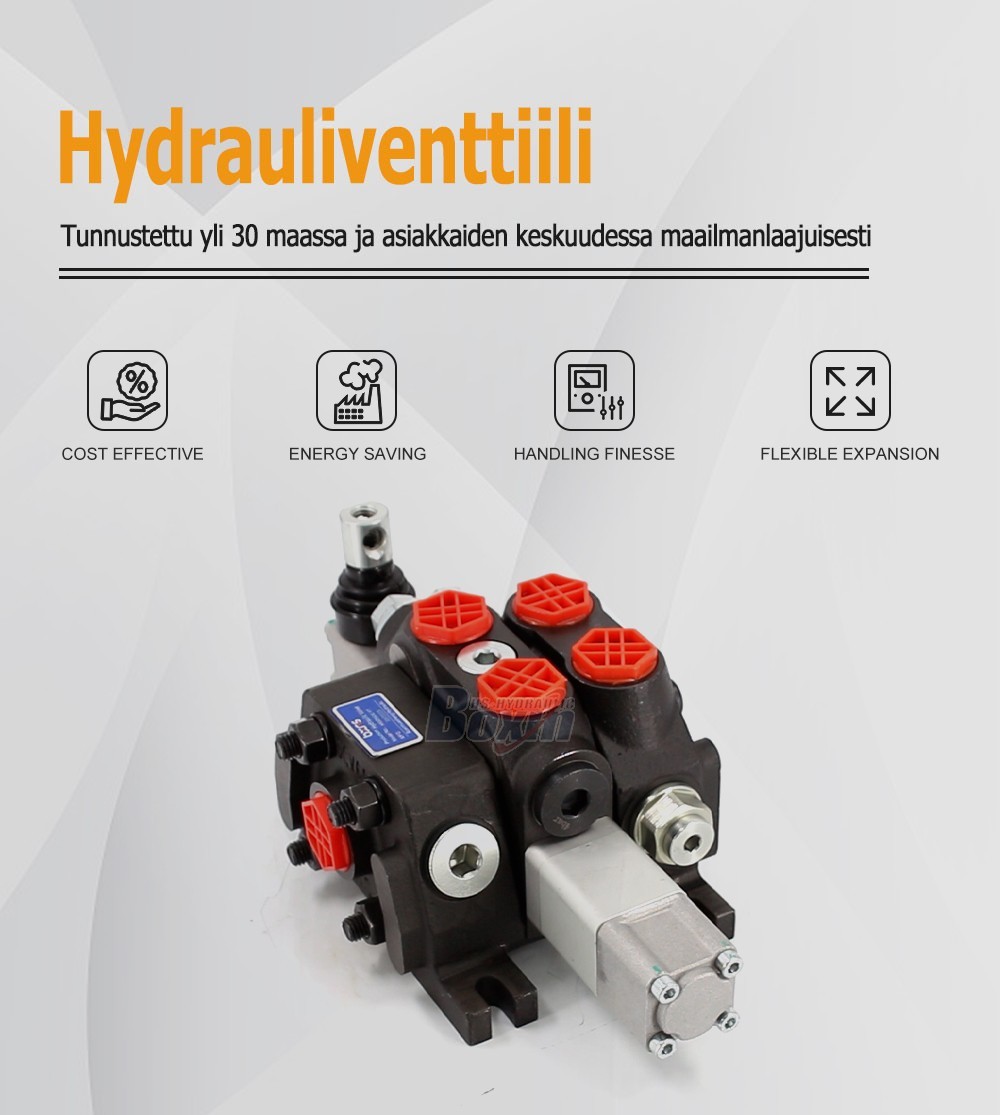 DCV60-JZTAW-J Manual 1 Spool Sectional Directional Valve