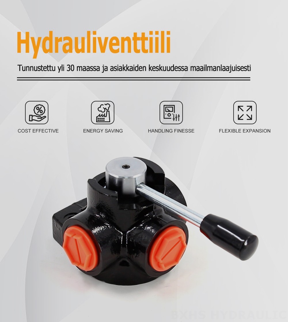 DH25 Manuaalinen 1 jakaja Virtauksenjakaventtiili
