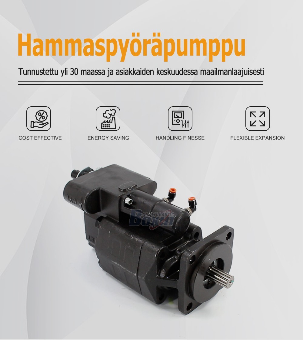 High Performance G102-AS 63 cc/rev Hydraulic Gear Pump Supplier