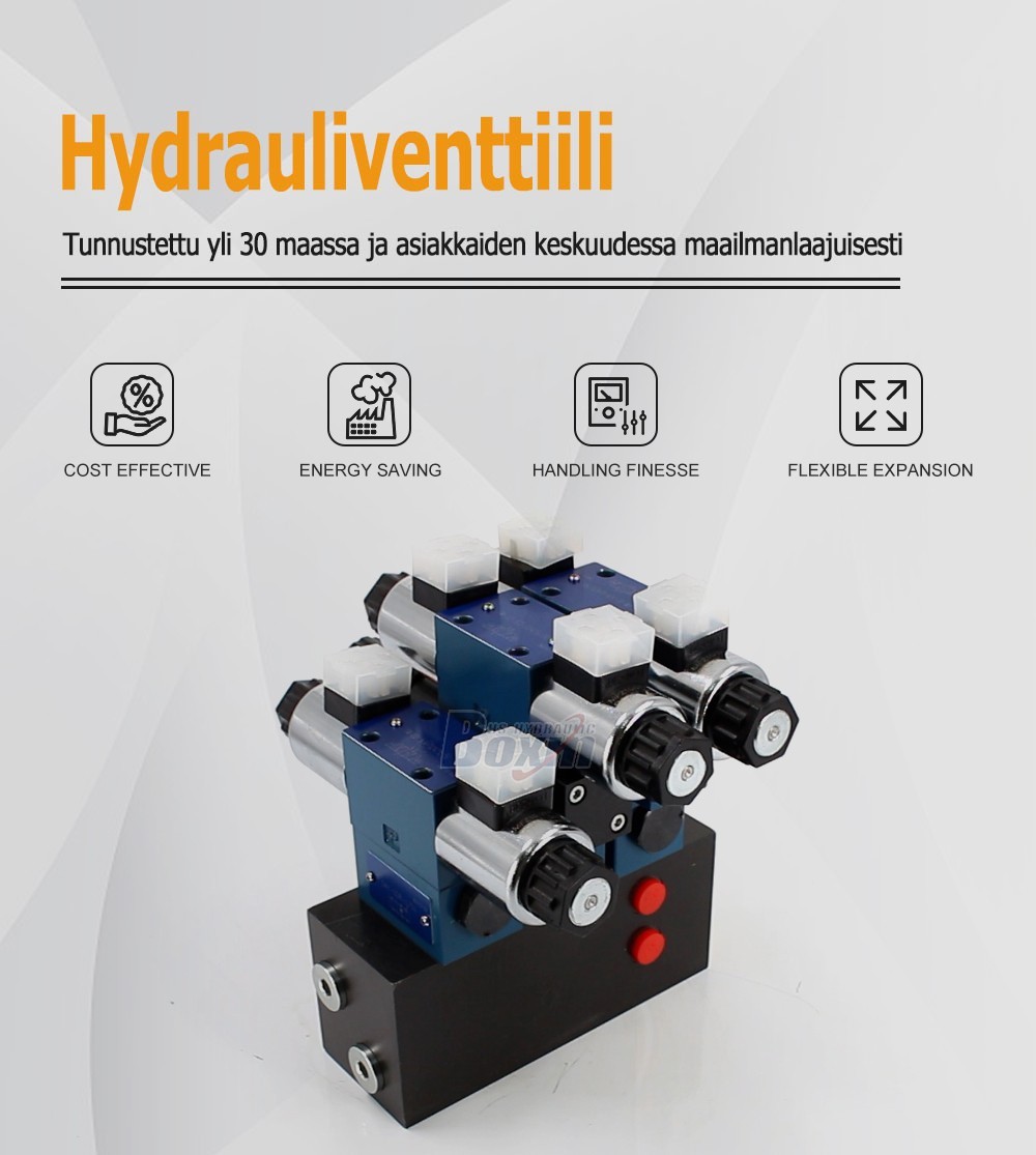 Large-Scale Production of HSBS06 Solenoid 3 Spool Control Valves