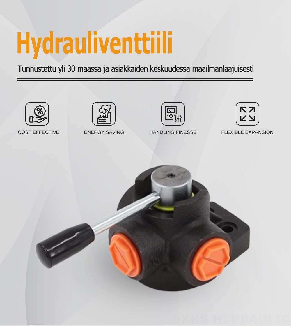 HSDV33 Manuaalinen 1 jakaja Virtauksenjakaventtiili