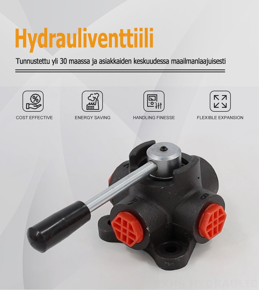 HSDV34 Manuaalinen 1 jakaja Virtauksenjakaventtiili