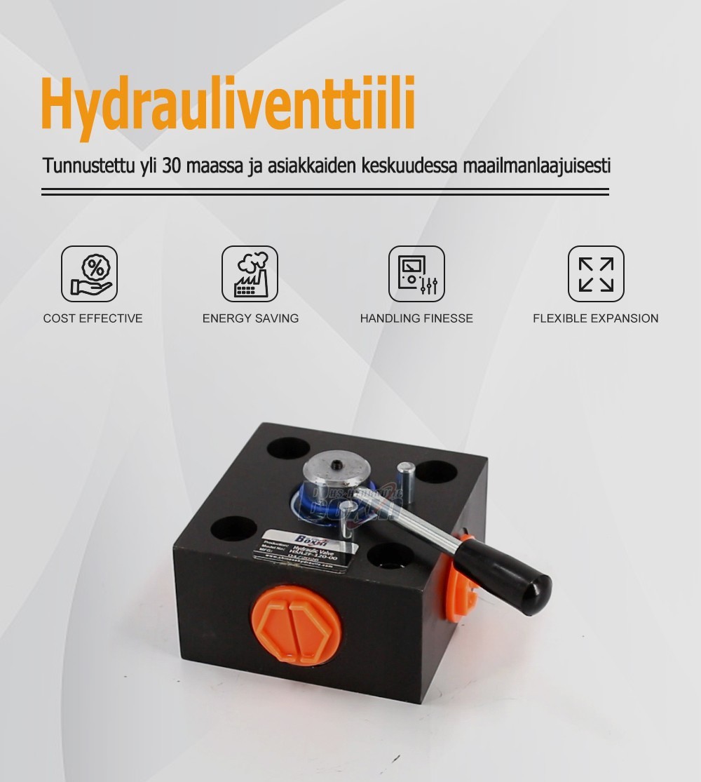 HSJLZF-120 Series Monoblock Directional Control Valve 1 Spool Manual Type