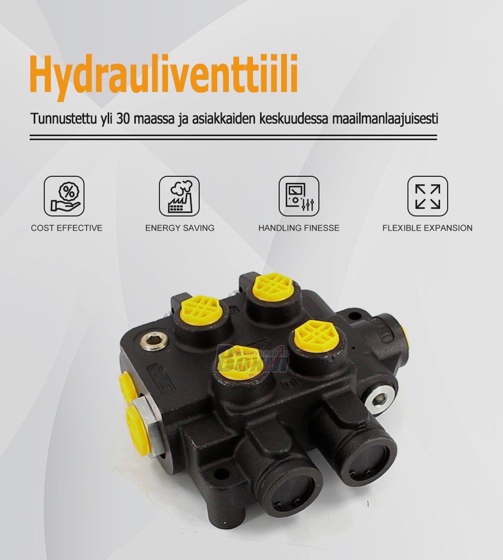 Global Partnership Opportunities for HSSP-2OT-J 2 Spool Hydraulic Valves