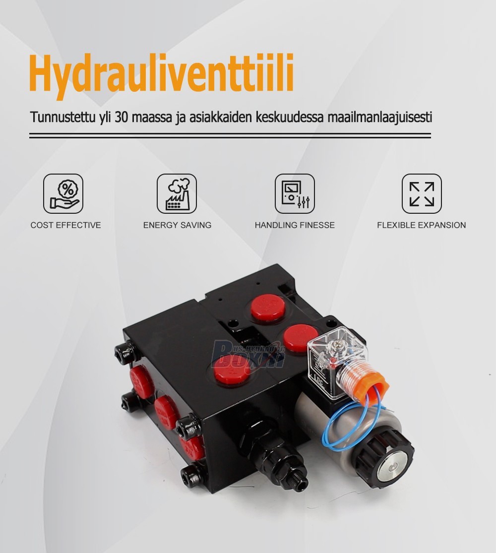 High Performance HSV06-AQF Solenoid Flow Diverter Valve 2 Spool