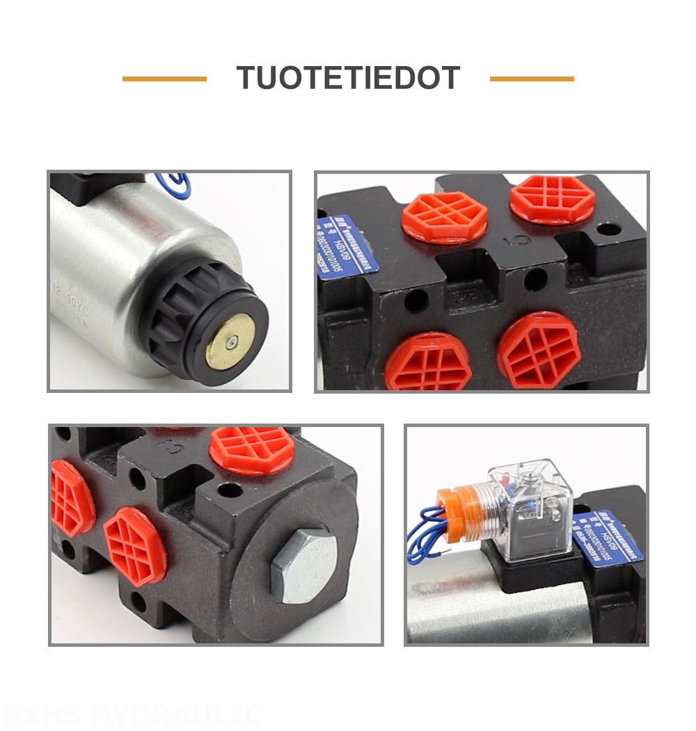 HSV09 Solenoidi 1 jakaja Virtauksenjakaventtiili